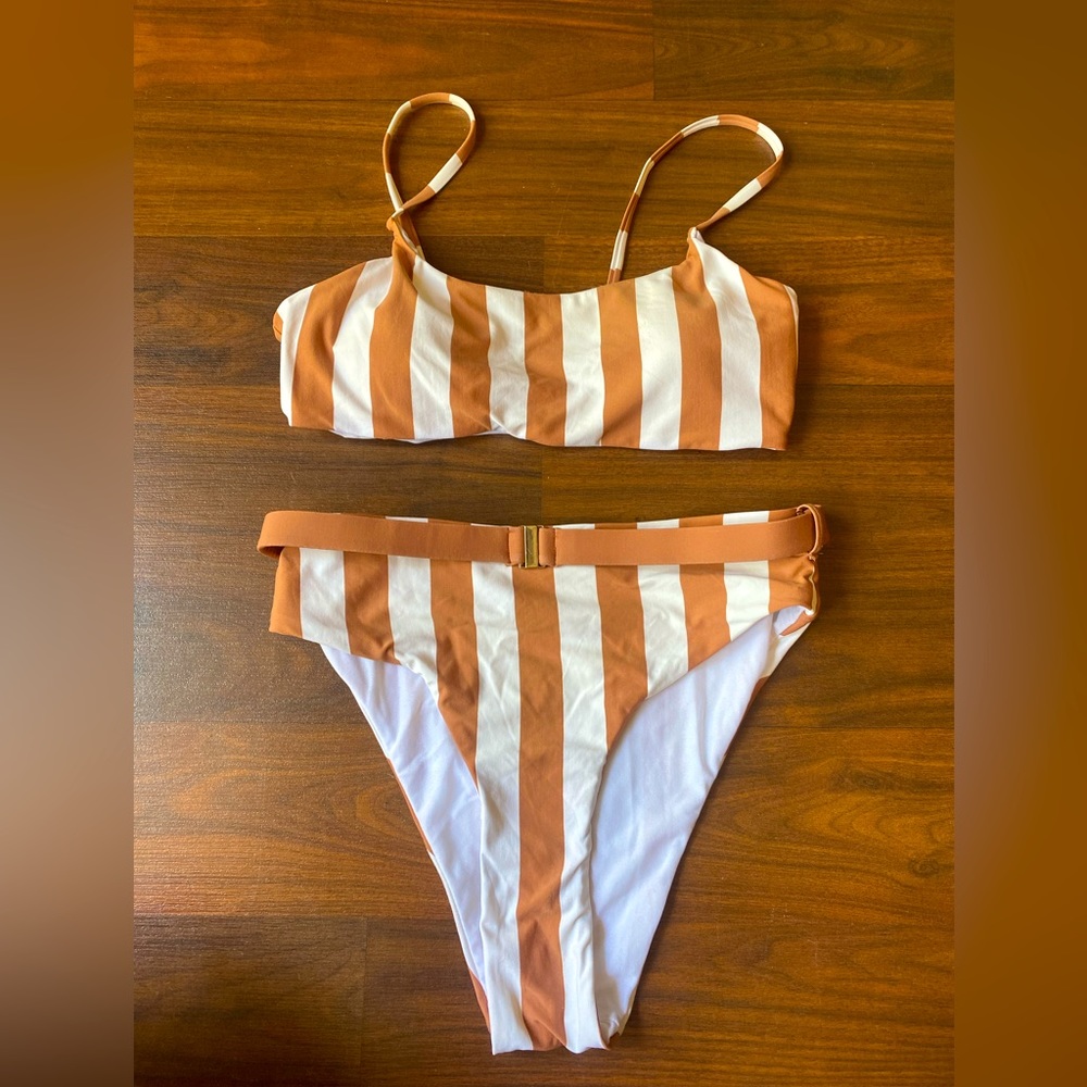 Vici striped bikini